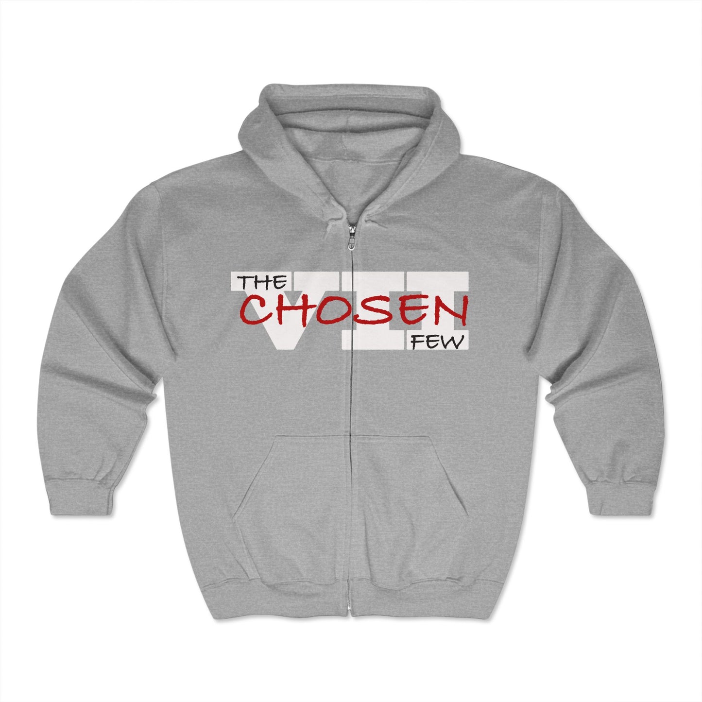 Full Zip Hooded Sweatshirt