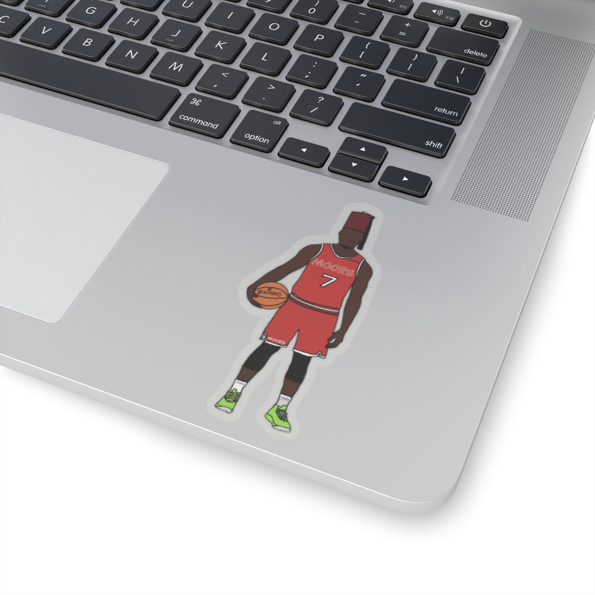 Moor Basketball Player Stickers